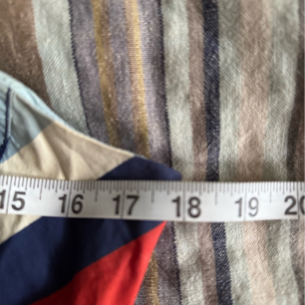 Rare Vintage Anthropologie Maeve Chevron Dress, EUC, 10 - Picture 7 of 9